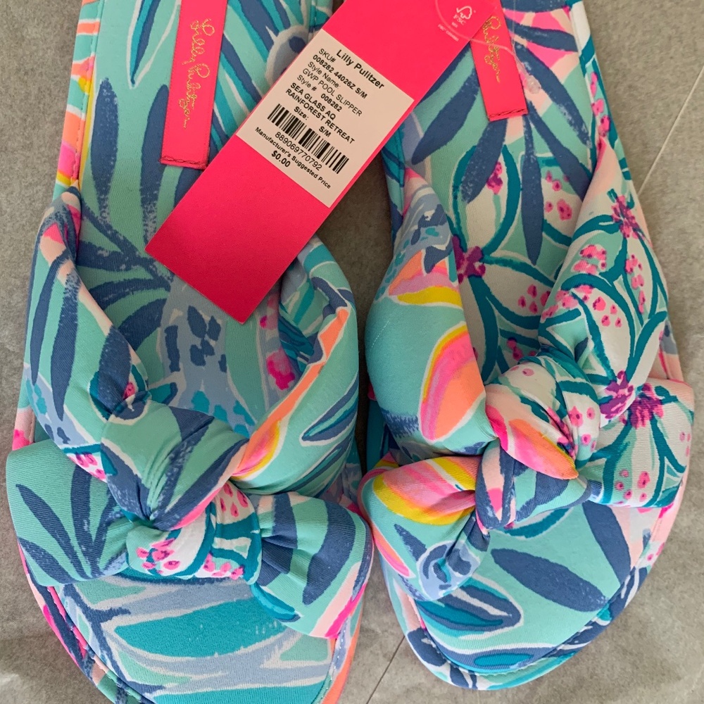 Lilly Pulitzer GWP Pool Slipper